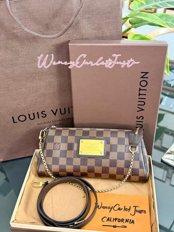 Eva Clutch in DE with Original Strap, Dustbag,Insert Organizer, Box and Paper bag 🗓️ Year: 2011
