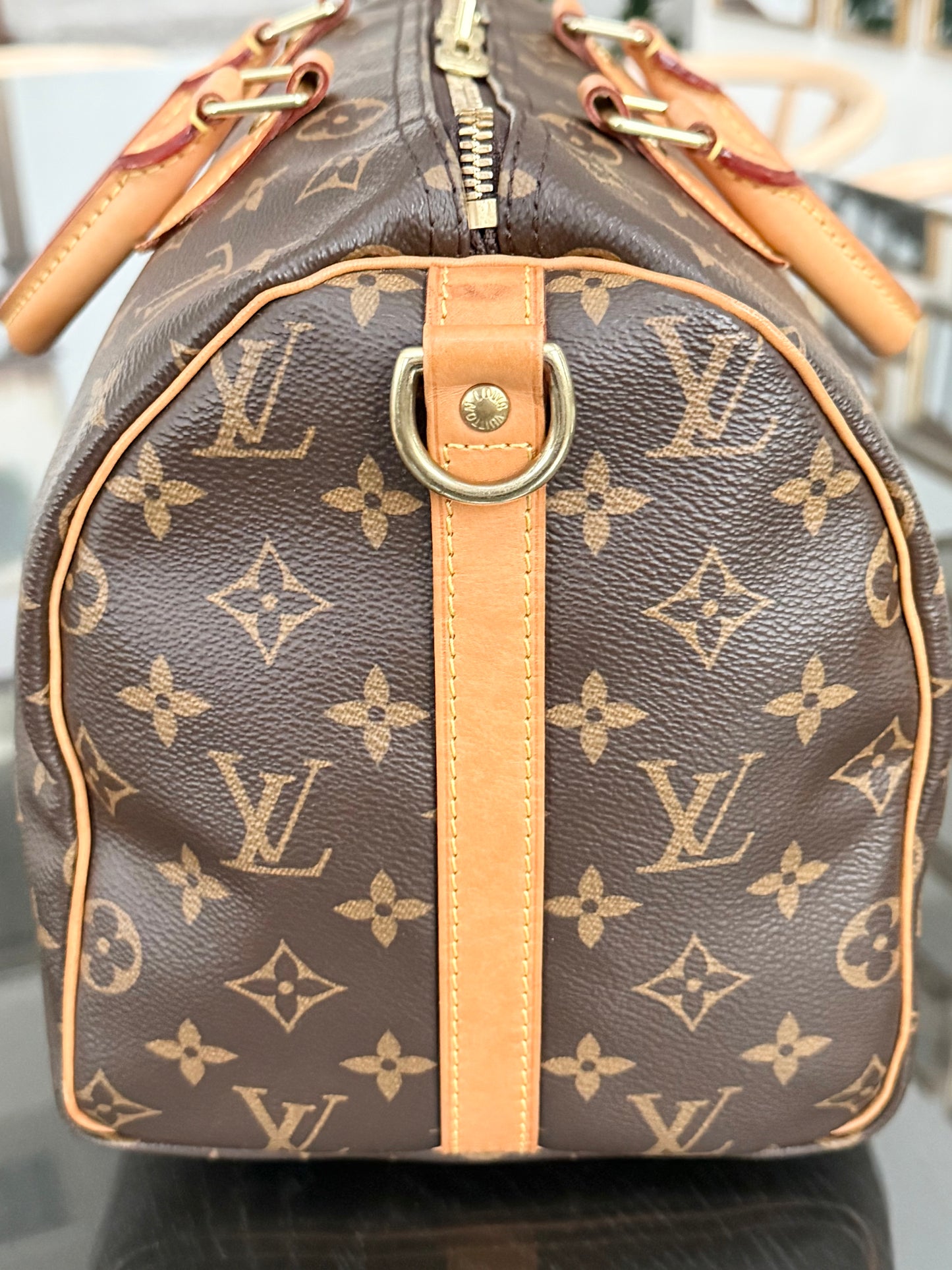 Speedy 30 Bandoulier in Monogram with 🔐 lock, Key and Dustbag -🗓️ Year: 2017