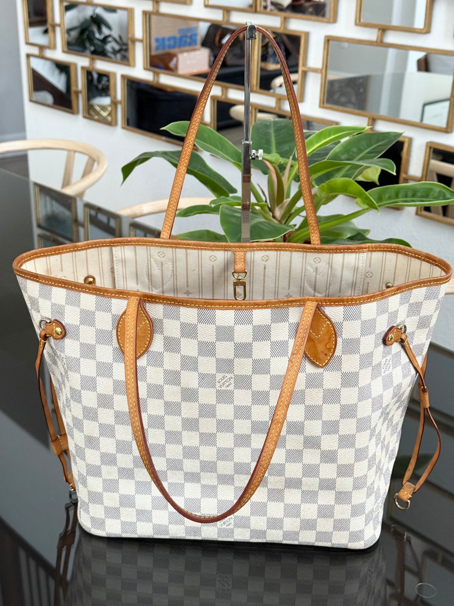 Neverfull MM in Azur with Insert Organizer 🗓️ Year: 2011