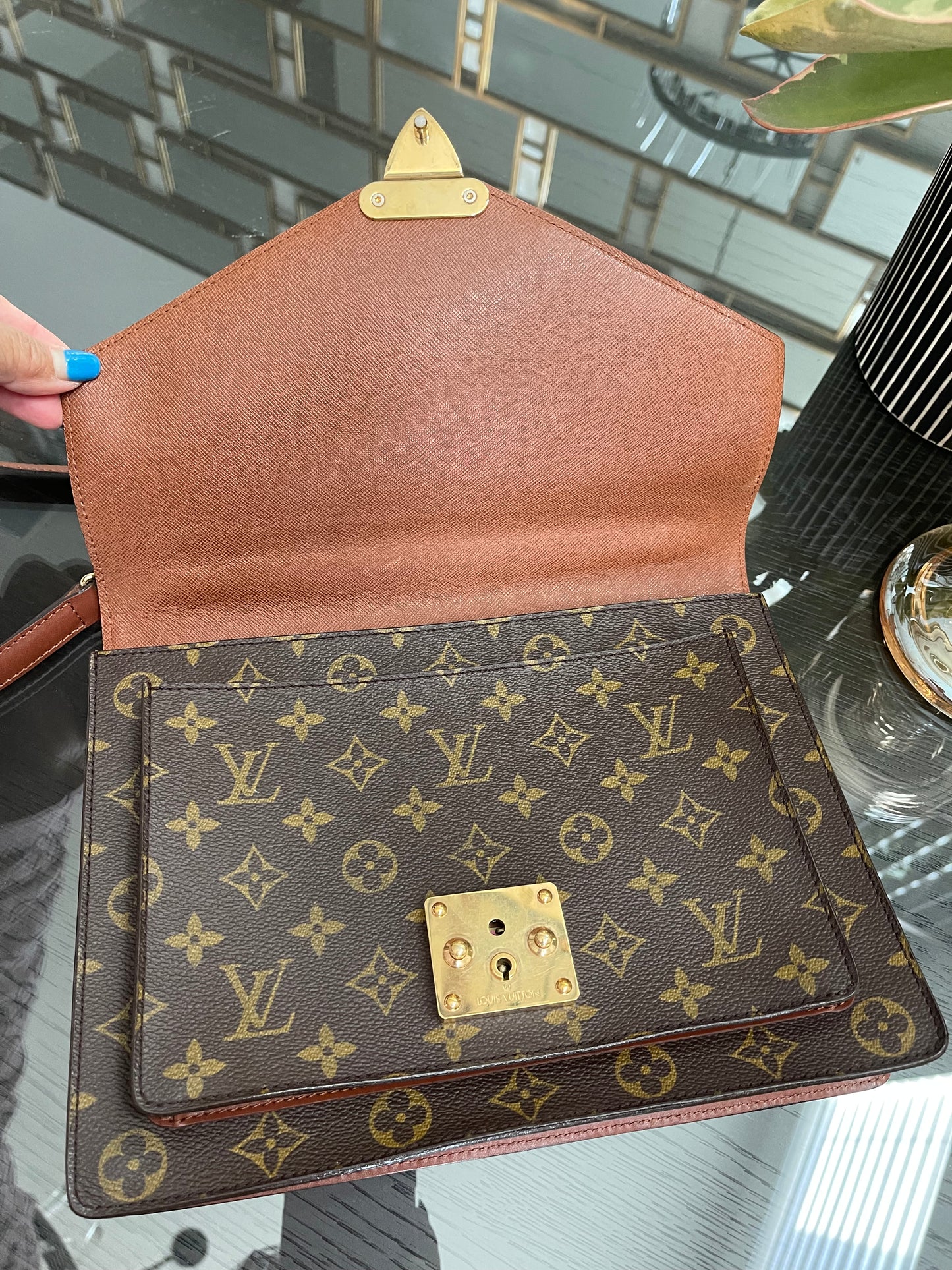 Monceau 28 Crossbody 2 Way Bag - Year: 1995