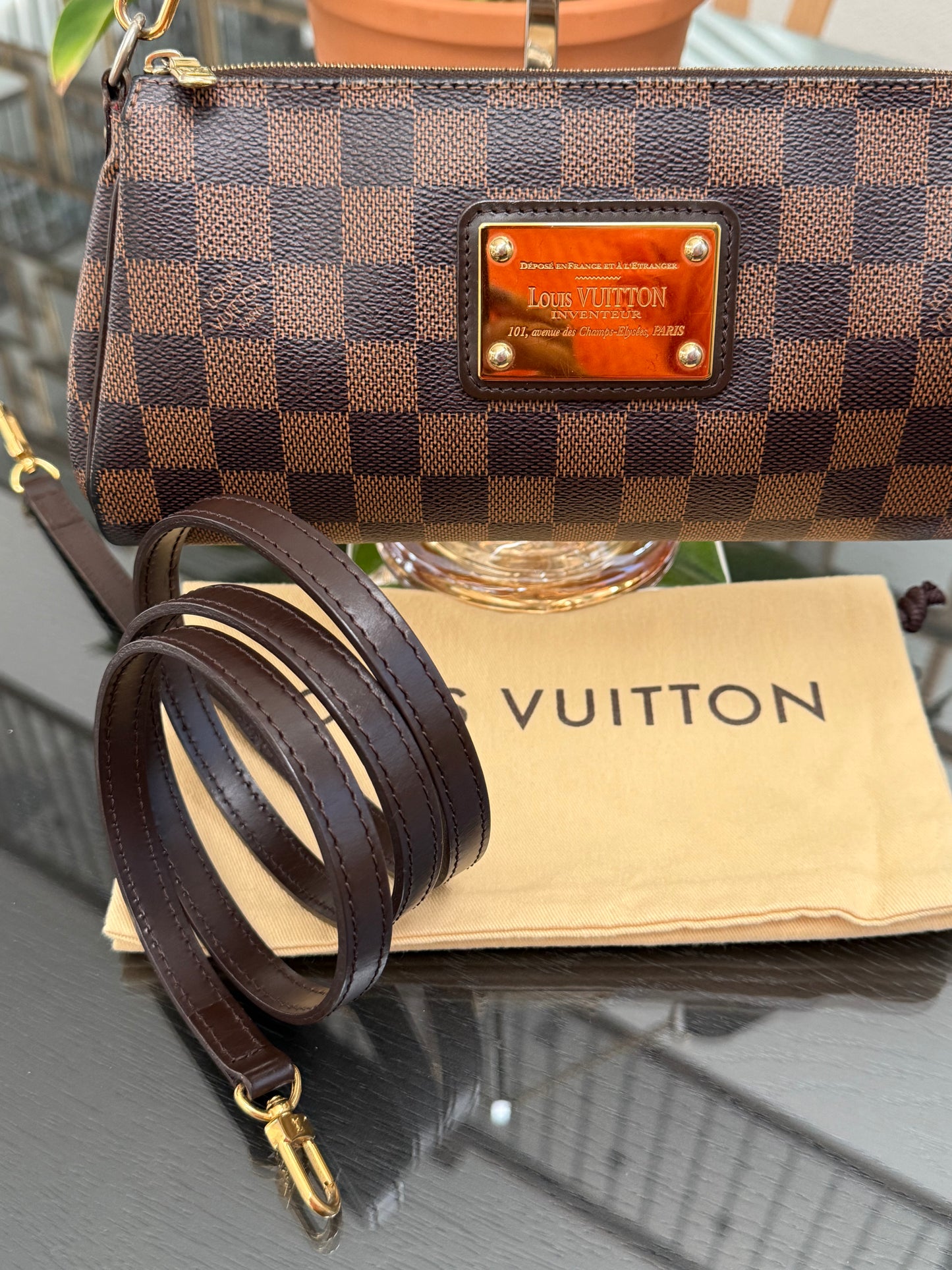 Eva Clutch in DE with Dustbag, Insert Organizer, Box and Paper bag 🗓️ Year: 2013