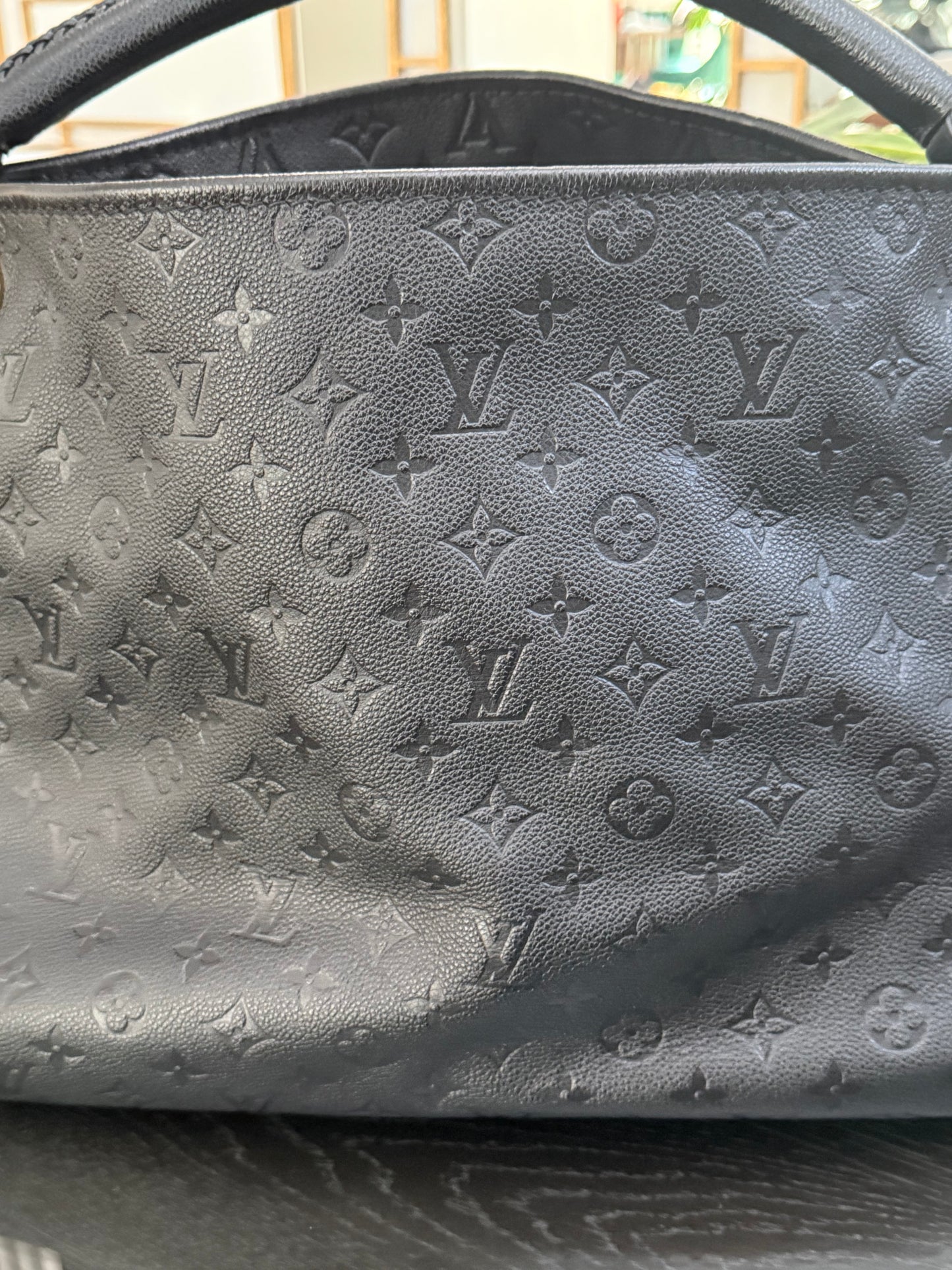 Artsy MM Empriente Black with Dustbag - 📅 Microchip and Authenticated