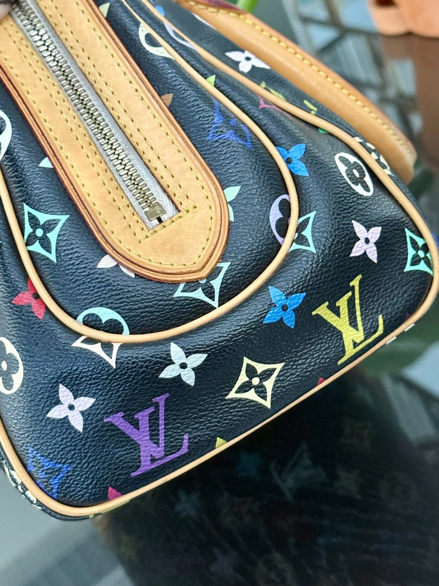 Murakami / Multicolor Noir Priscilla with Dustbag and Insert Organizer 📅 Year: 2007