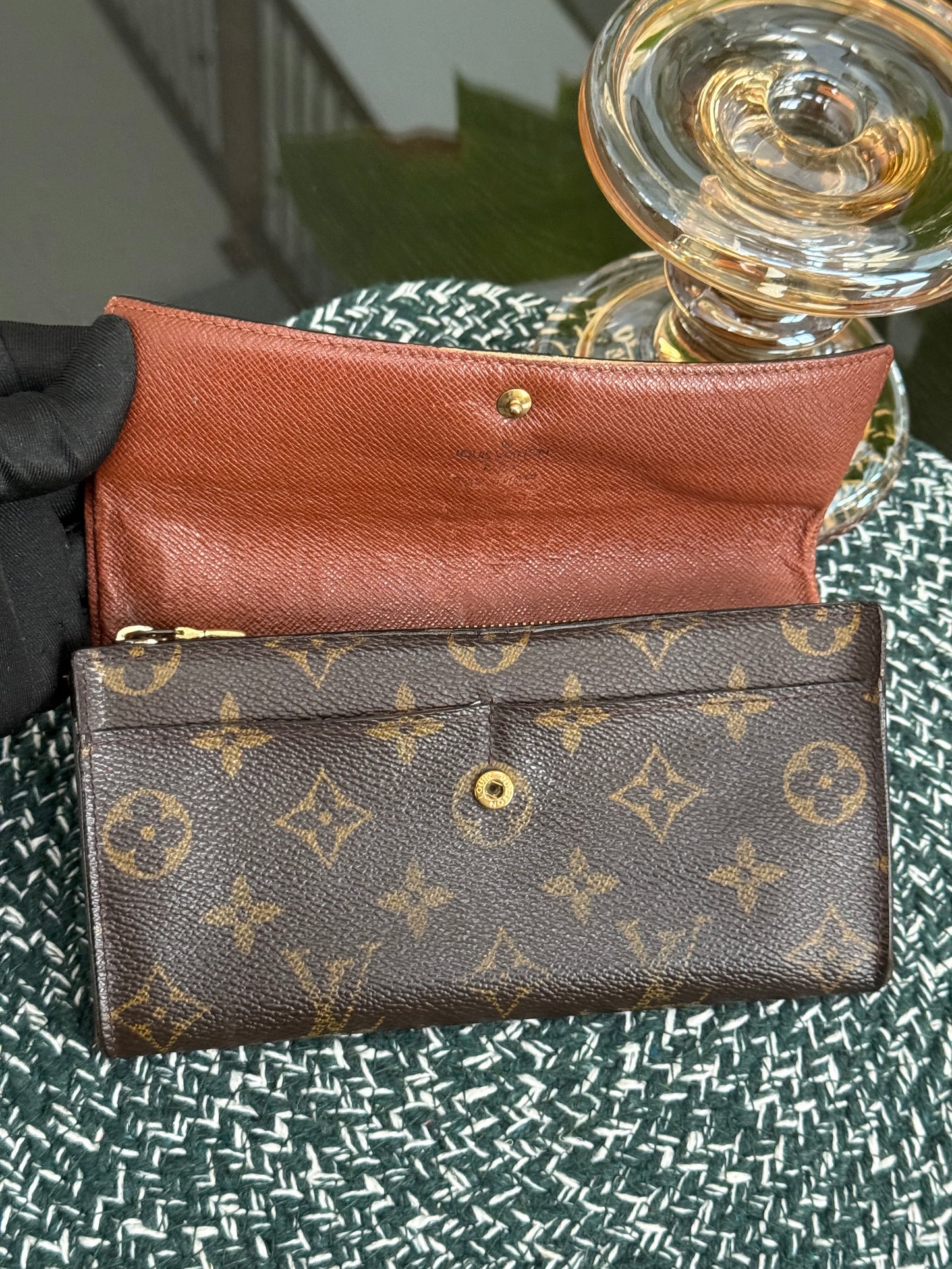 Sarah Wallet in Monogram with 2 Cardholders 🗓️ Year: 2001