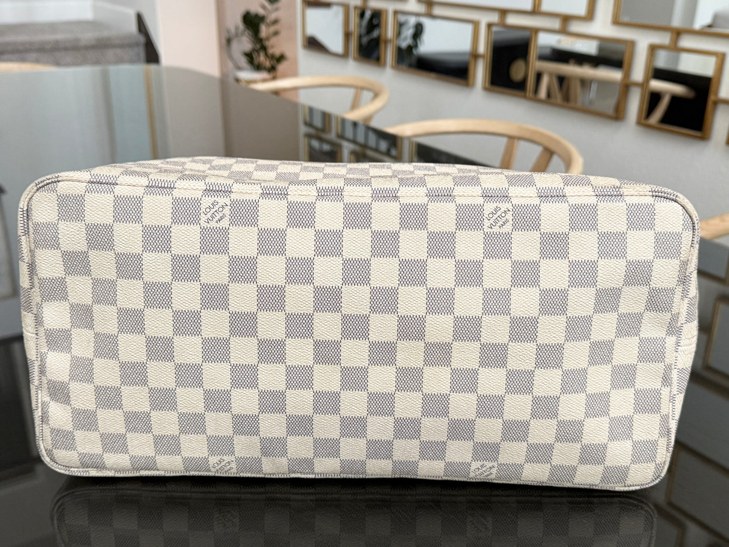 Neverfull GM in Azur with Dustbag Insert Organizer 🗓️ Year: 2011