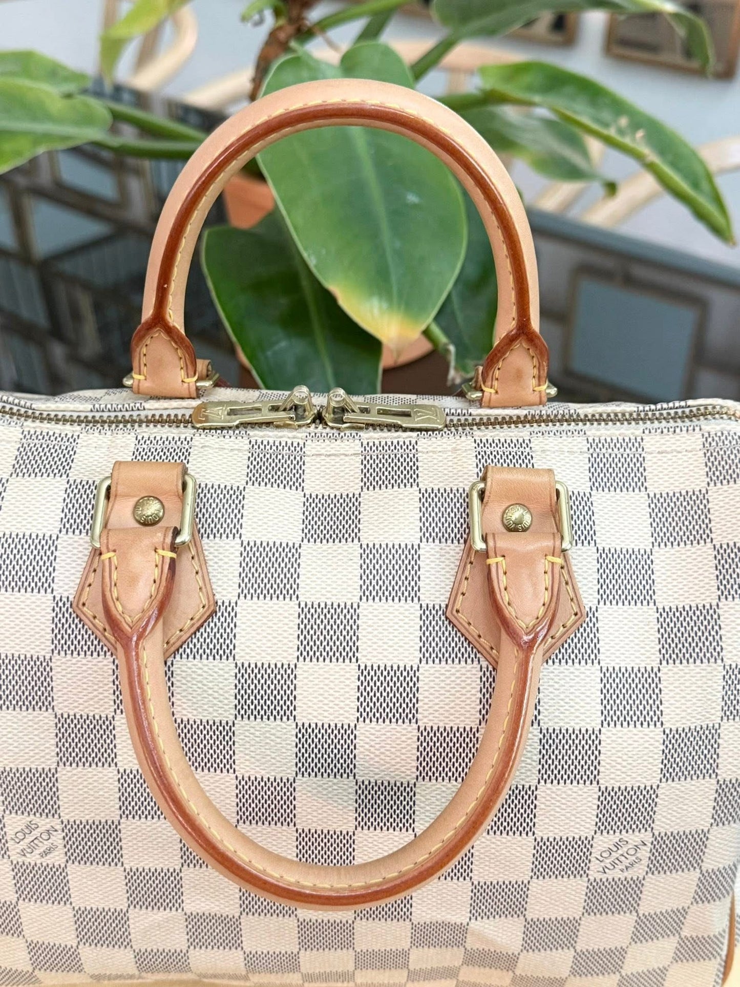 Speedy 25 Bandoulier in Azur with Original Strap, Dustbag and Insert Organizer -🗓️ Year: 2013