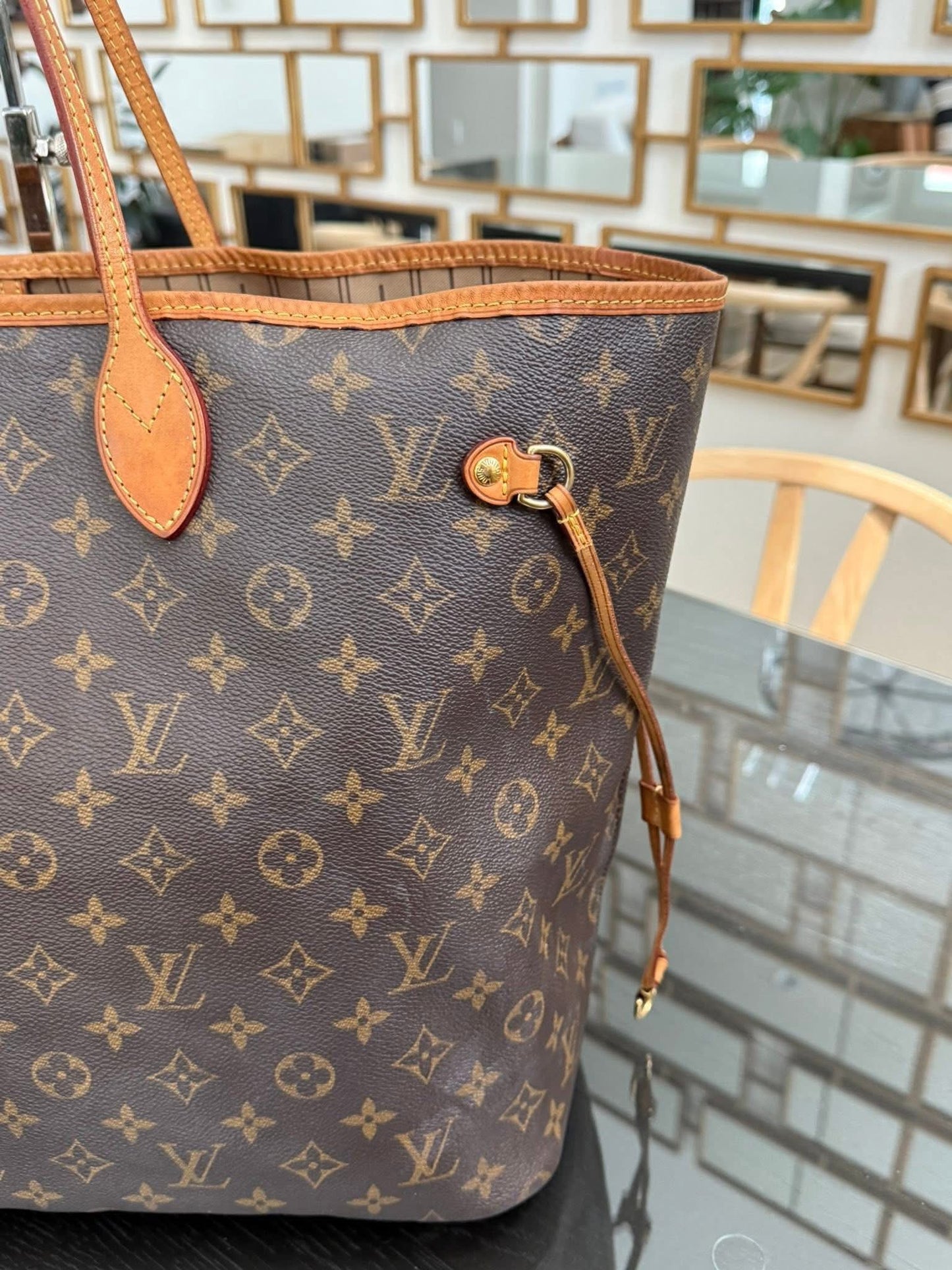 Neverfull GM with Dustbag and Insert Organizer 🗓️ Year: 2008