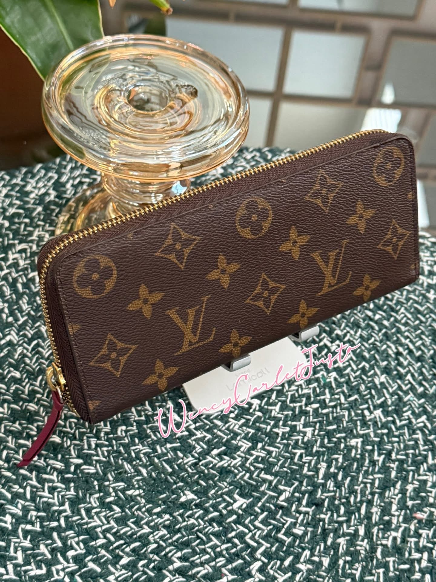 Clemence Wallet in Peony with Dustbag 🗓️ Year 2020