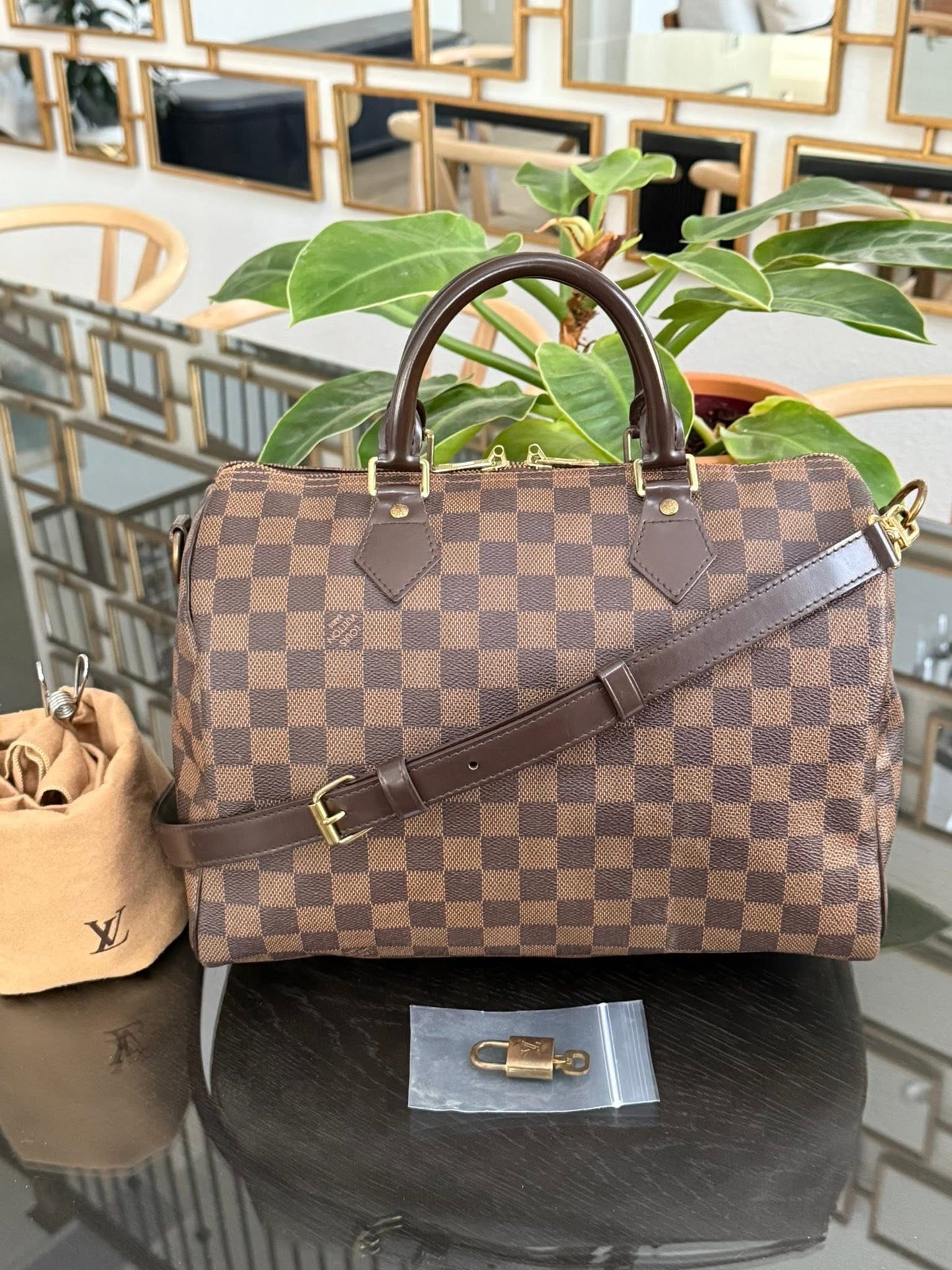 Speedy 30 Bandoulier in DE with 🔐 lock, Key and Dustbag -🗓️ Year: 2012