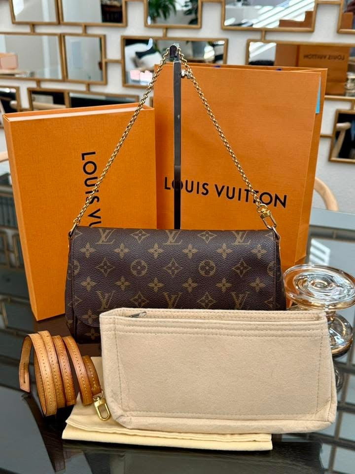Favorite MM in Monogram with Original Strap, Insert Organizer, Dustbag, Box and Paper bag 🗓️ Year: 2014