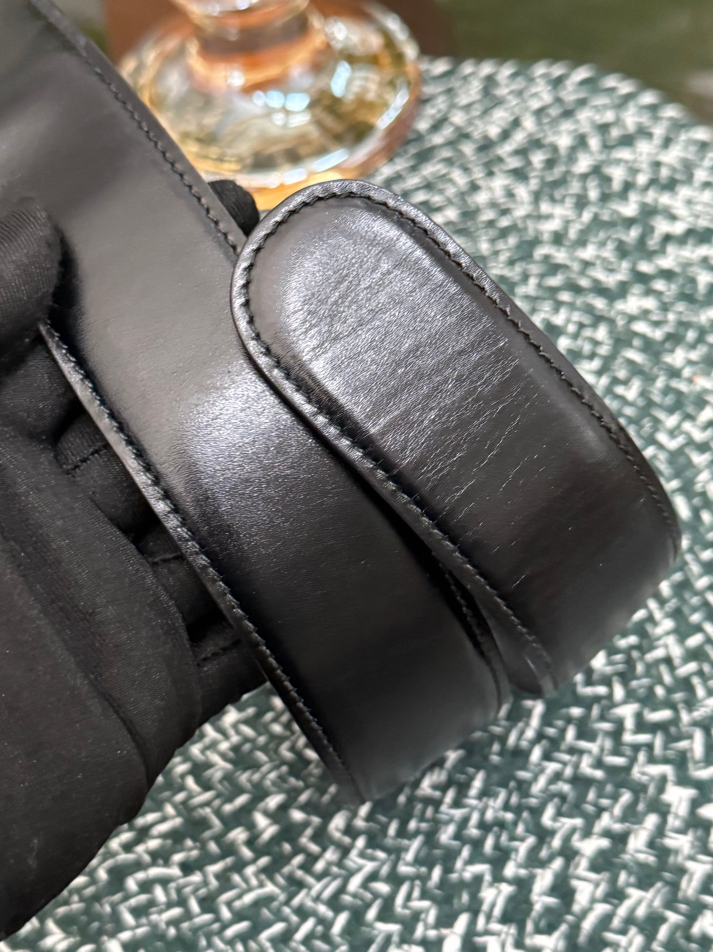 GU CCI Vintage Leather Belt -🗓️