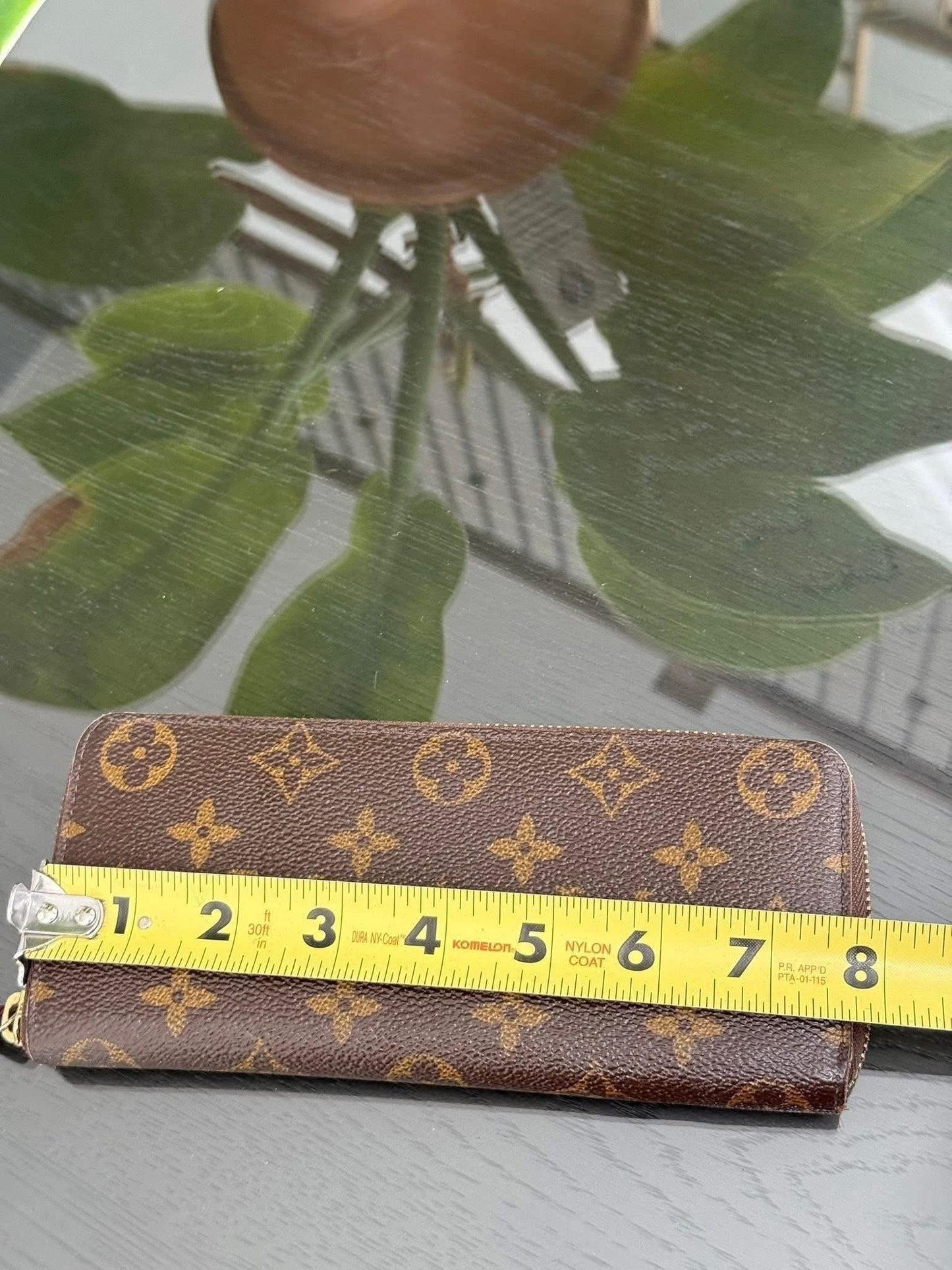 Monogram Clemence Wallet in Peony with box 🗓️ Year 2016