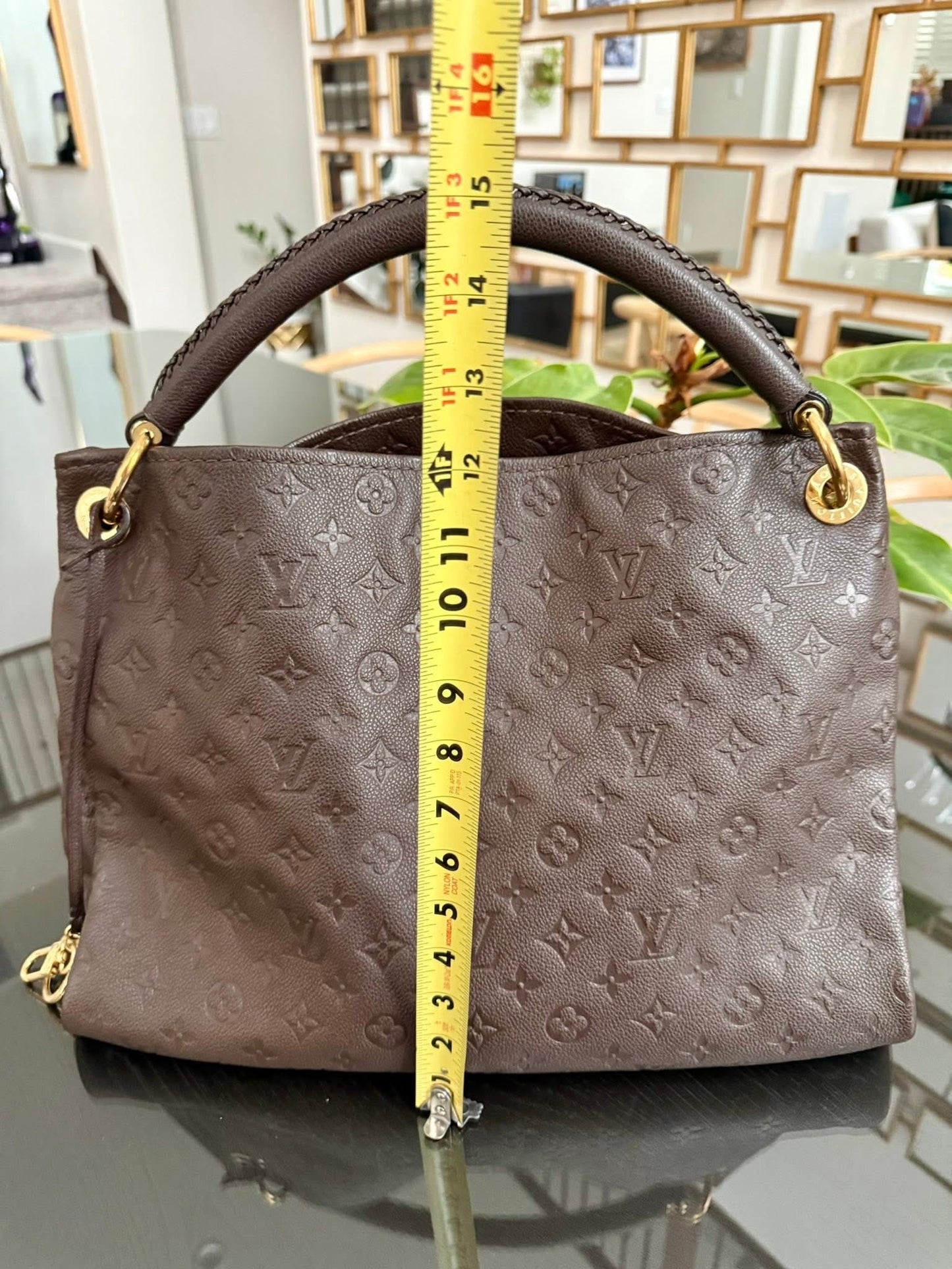 Artsy MM Empriente in Taupe Glaze with Dustbag and Insert Organizer 📅 Year: 2012