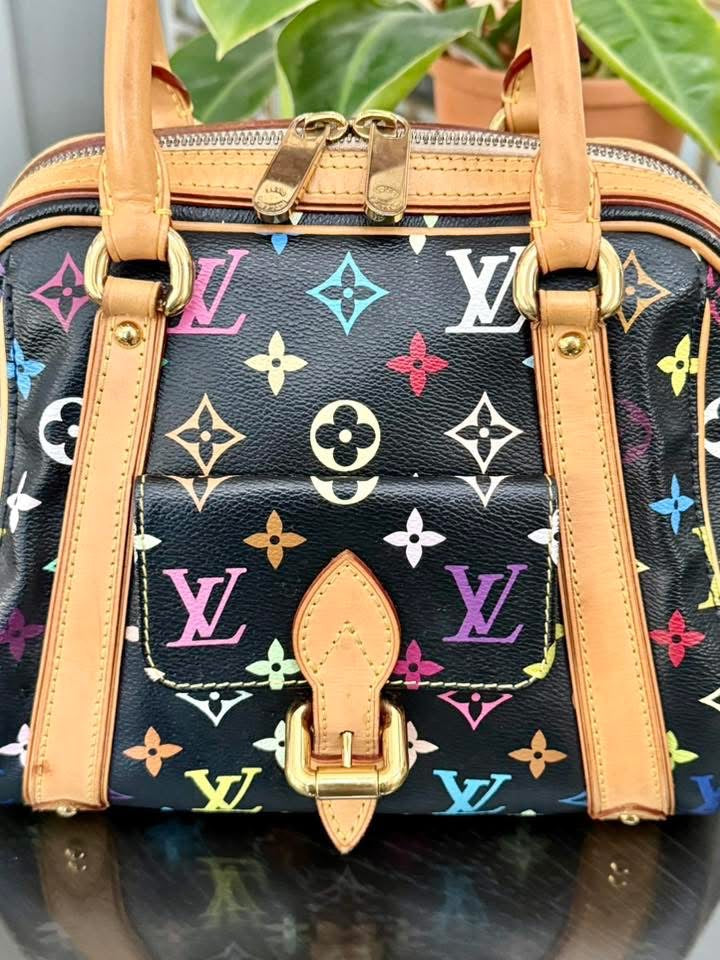 Murakami / Multicolor Noir Priscilla with Dustbag and Insert Organizer 📅 Year: 2007