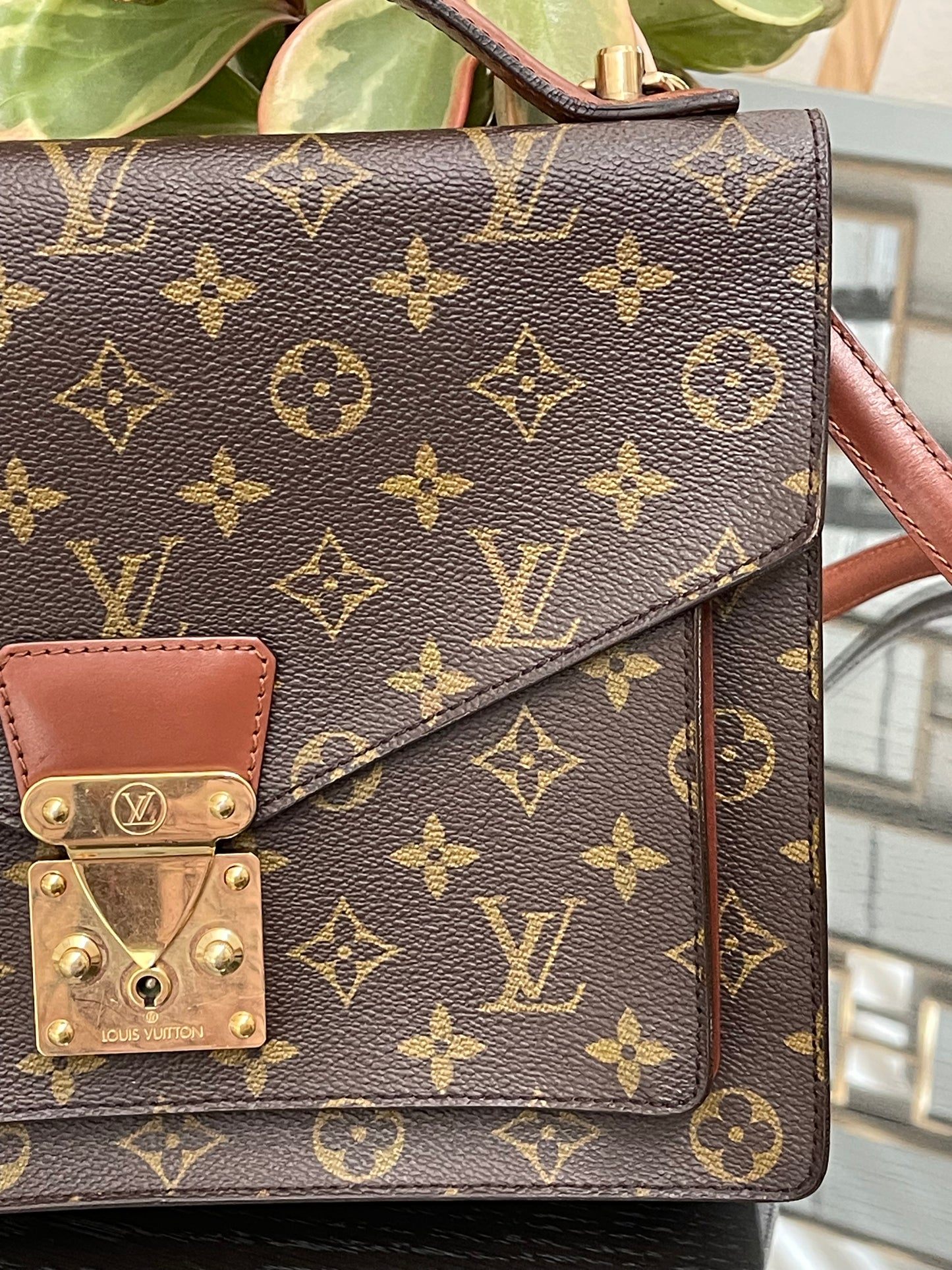 Monceau 28 Crossbody 2 Way Bag - Year: 1995