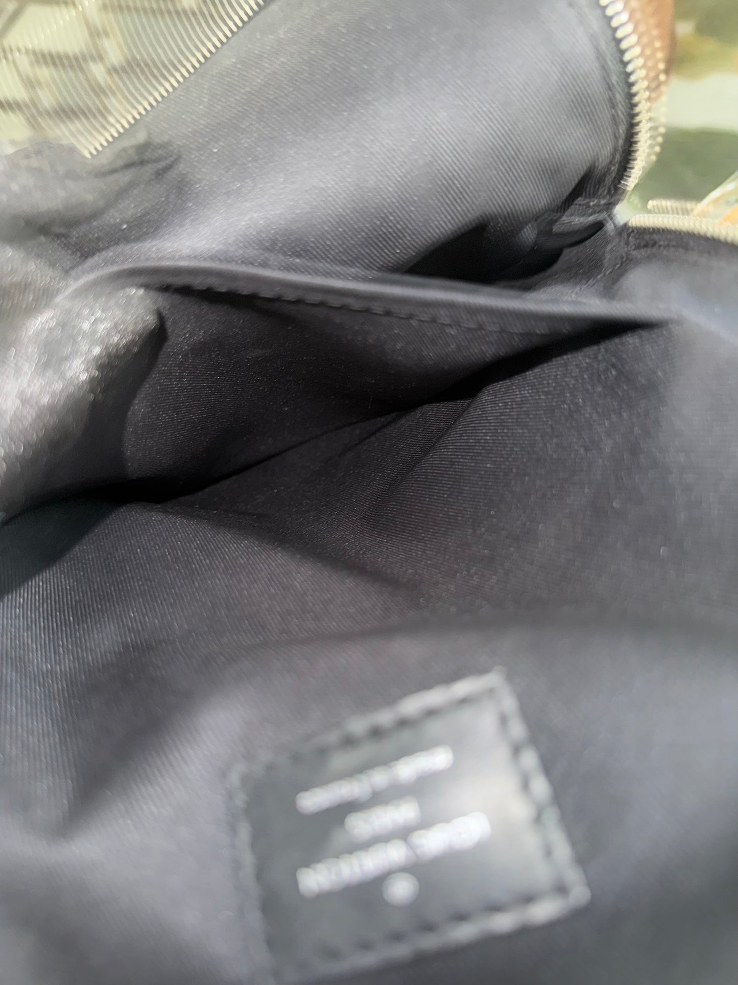 Avenue Sling Damier Graphite Green Pixel with Dustbag -Year 2018