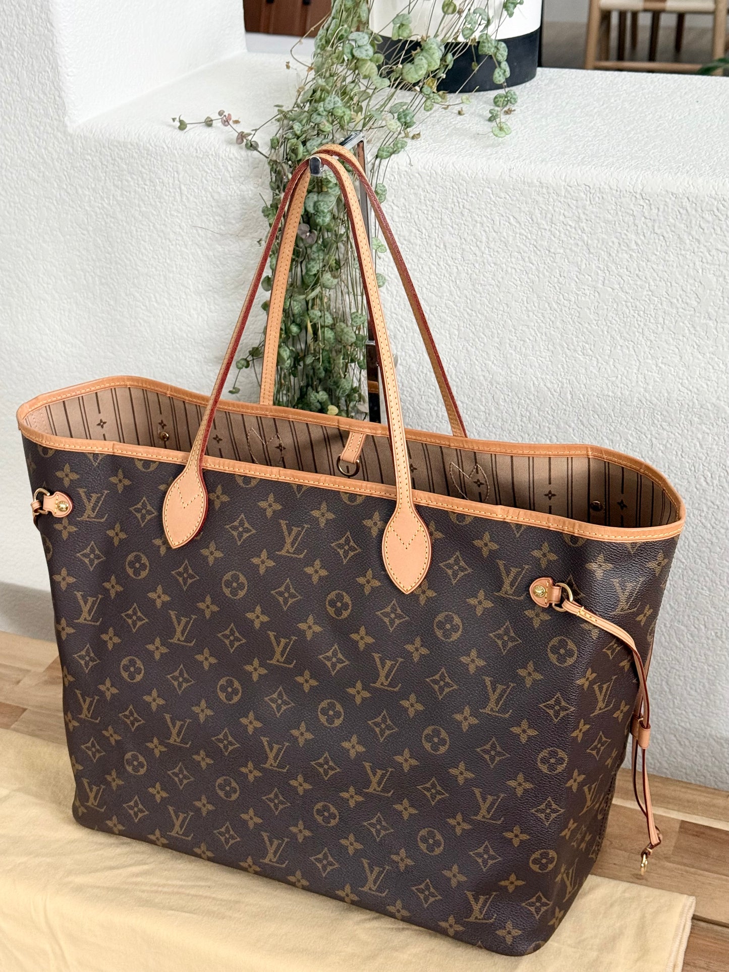 Neverfull GM with Dustbag and Insert Organizer -🗓️ Year: 2010