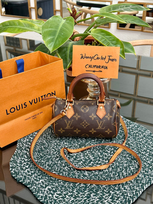 Mini Speedy with Non Branded Strap 🗓️ Year 2008