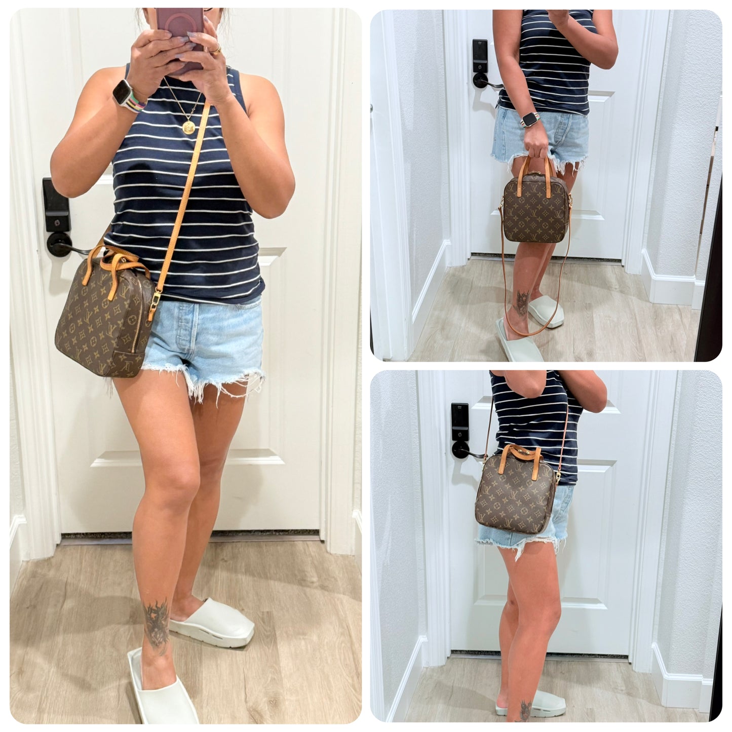 Spontini 2 Way Crossbody Bag 🗓️ Year 2004