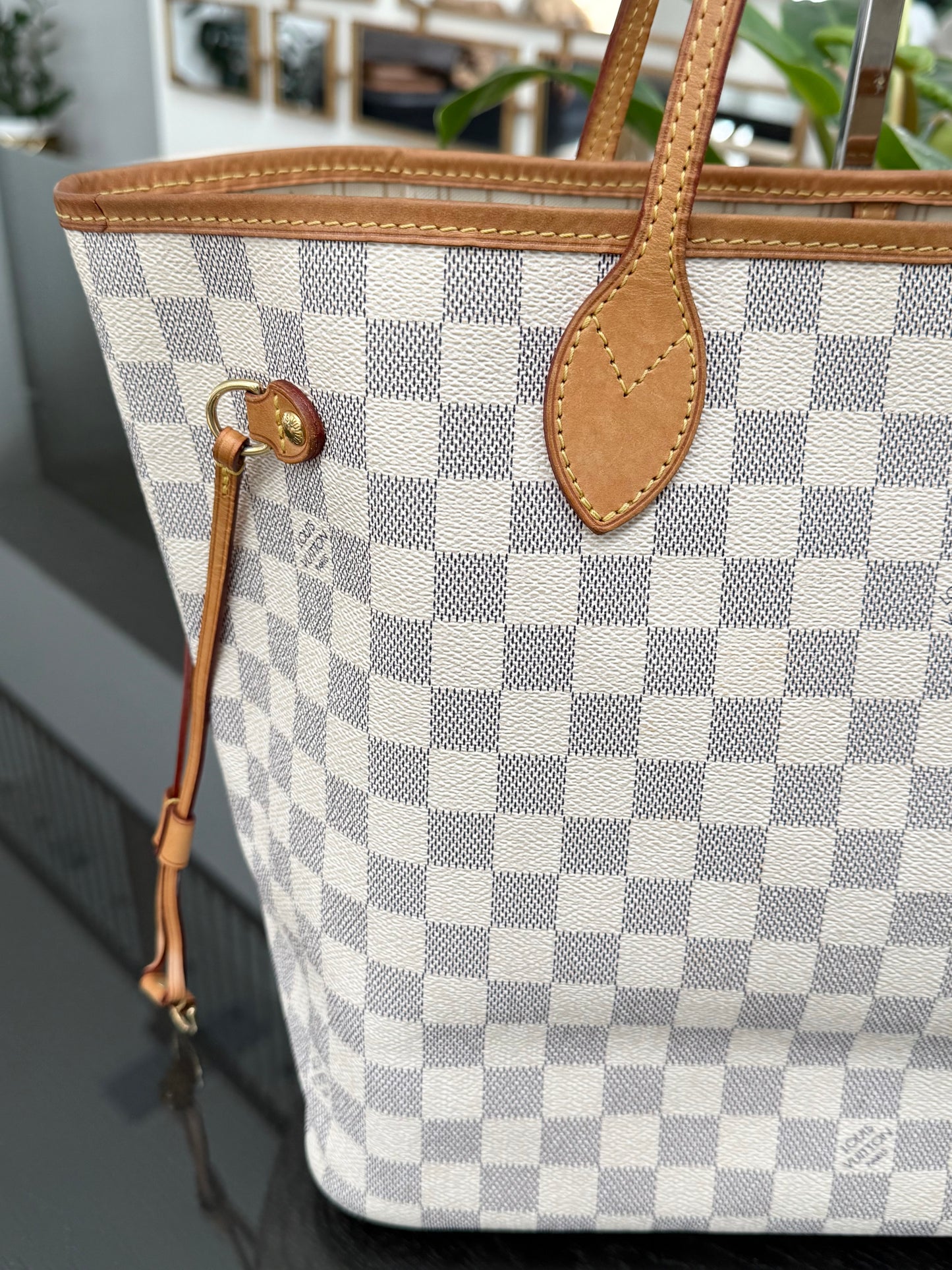 Neverfull MM Azur iwith Dustbag and Insert Organizer- 🗓️ Year: 2011