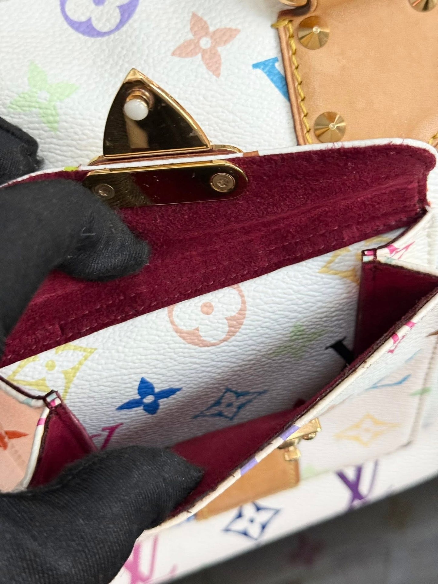 Multicolor Speedy 30 with Dustbag, Insert Organizer and generic twilly set 📅 Year: 2005