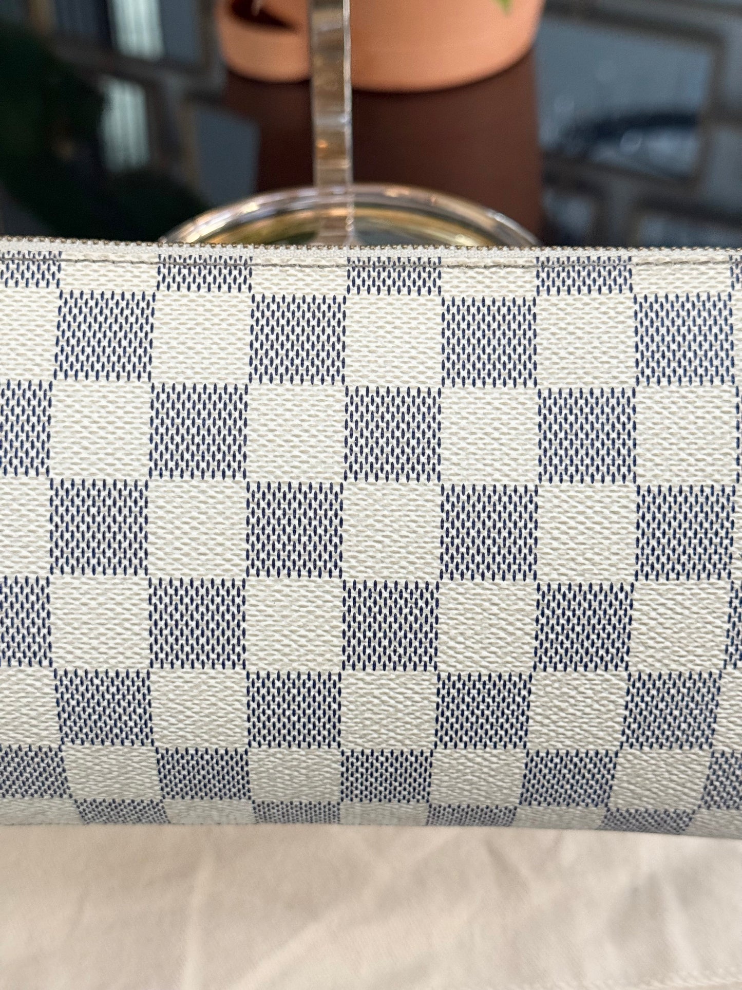 Eva Clutch in Azur with Dustbag and box 🗓️ Year: 2010
