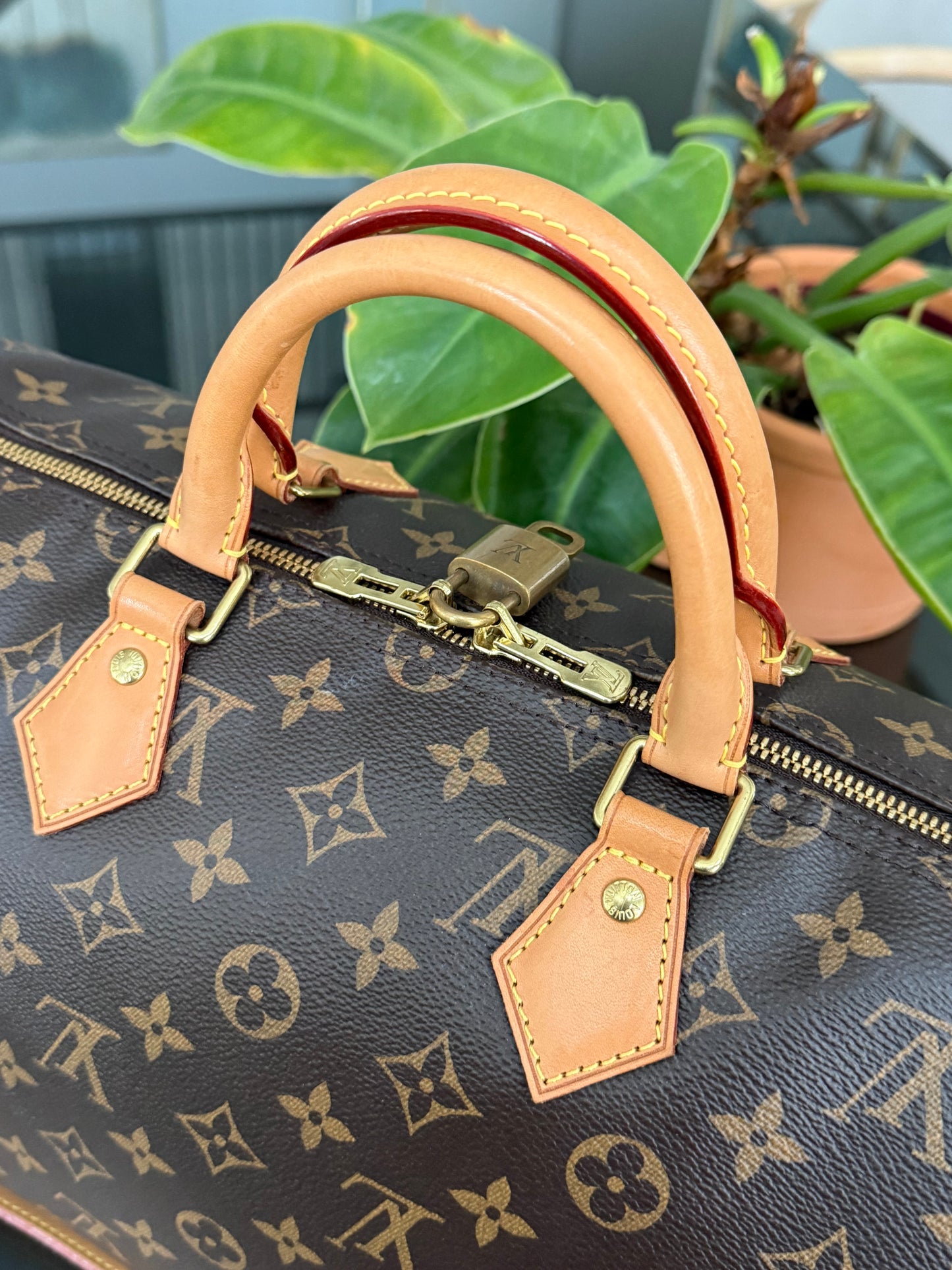 Speedy 35 Bandoulier with lock 🔐 key, Dustbag and Insert Organizer -🗓️ Year: 2015