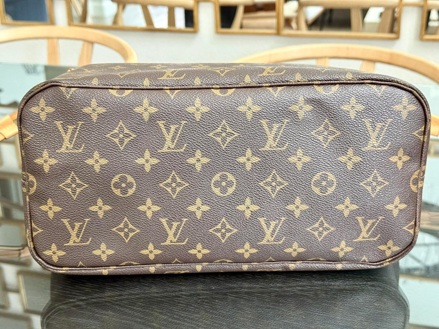 🌺Neverfull MM Monogram in Peony with Dustbag -🗓️ Year: 2016