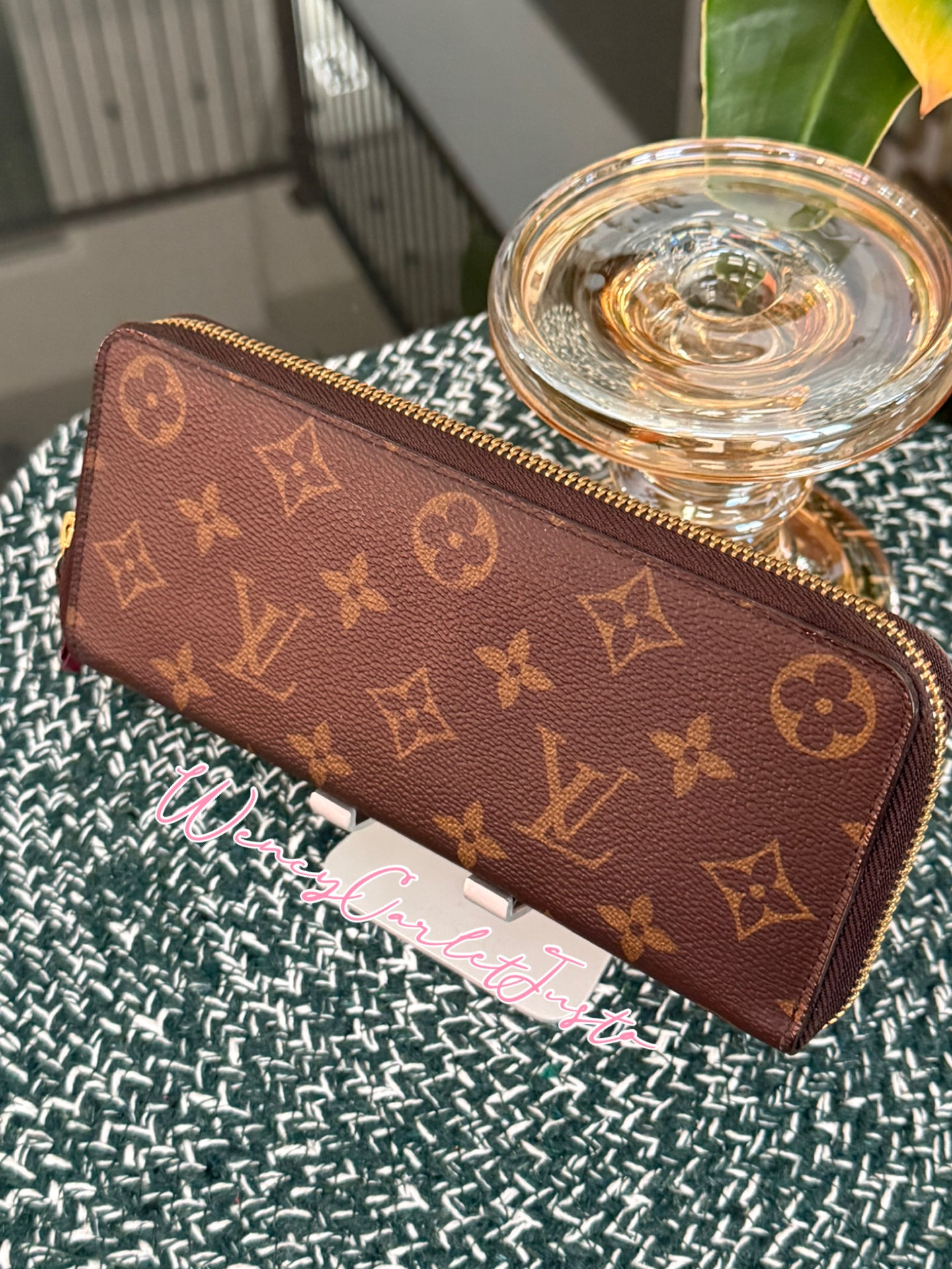 Clemence Wallet in Peony with Dustbag 🗓️ Year 2020