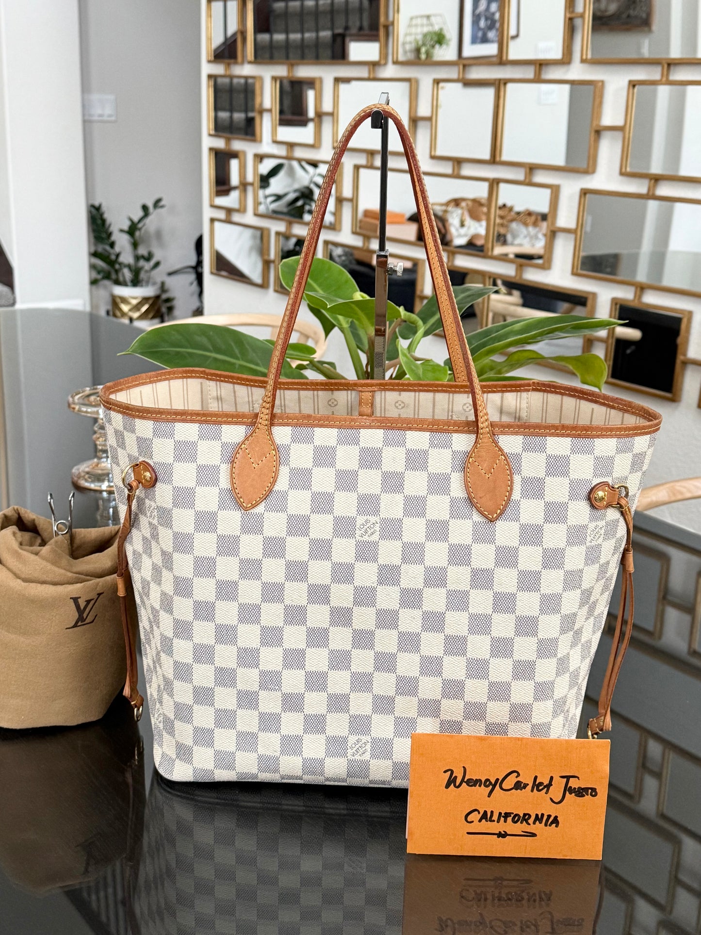 Neverfull MM Azur w/ Dustbag 
🗓️ Year: 2012