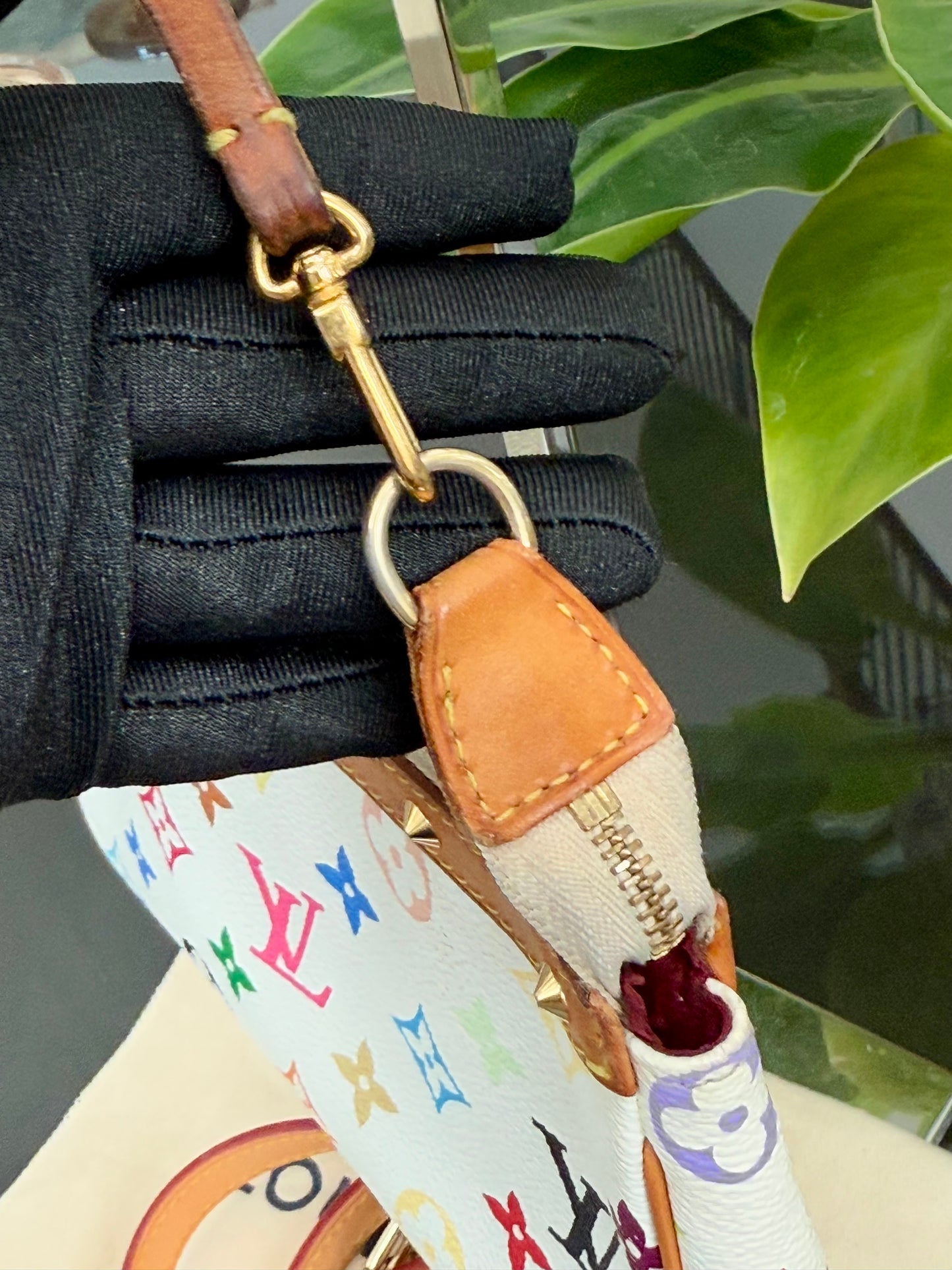 Multicolor Pochette Accessories with Dustbag and Strap 📅 Year: 2003