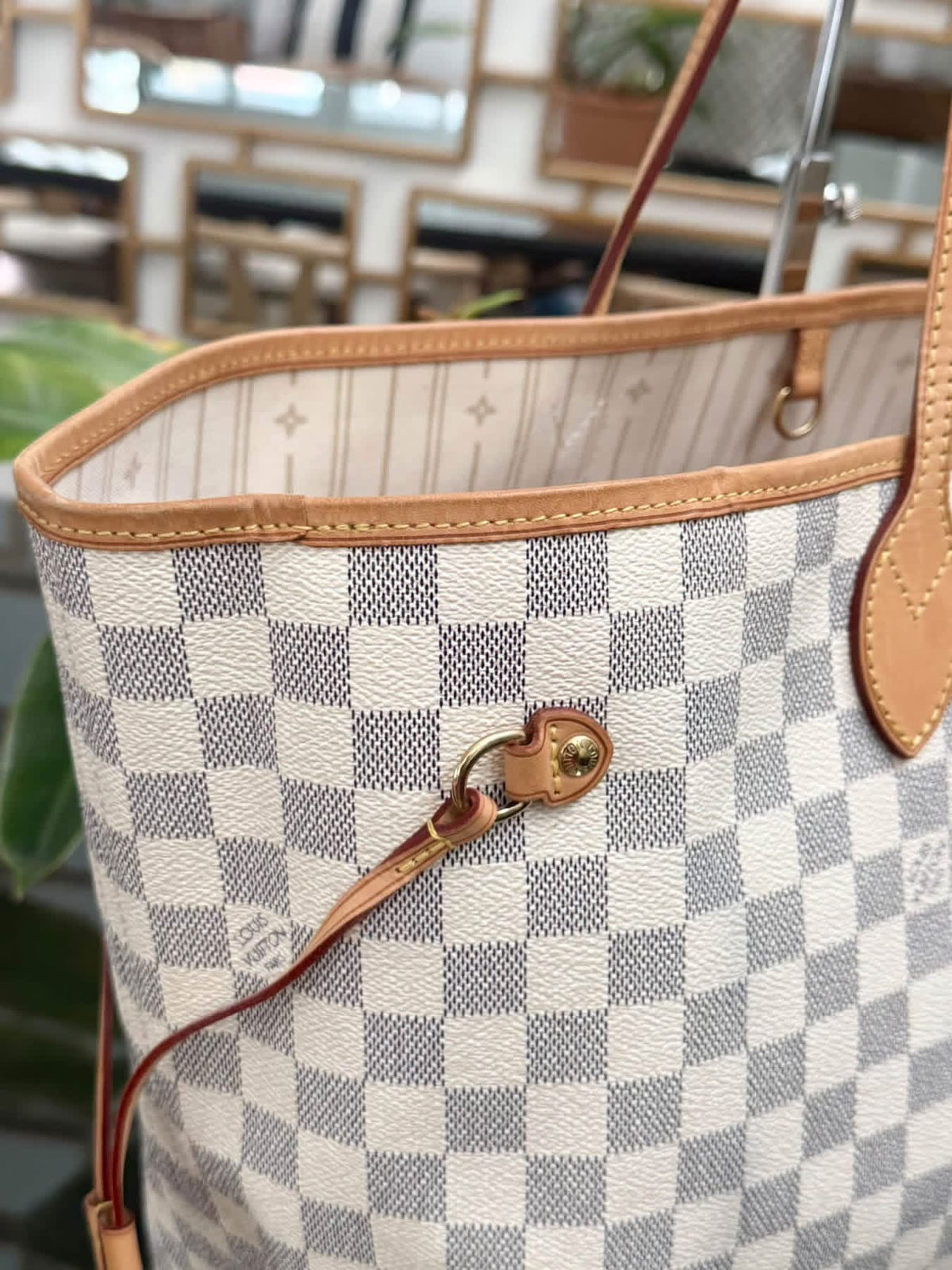 Neverfull GM in Azur with Dustbag, Insert Organizer and Non branded Twilly -🗓️ Year: 2009