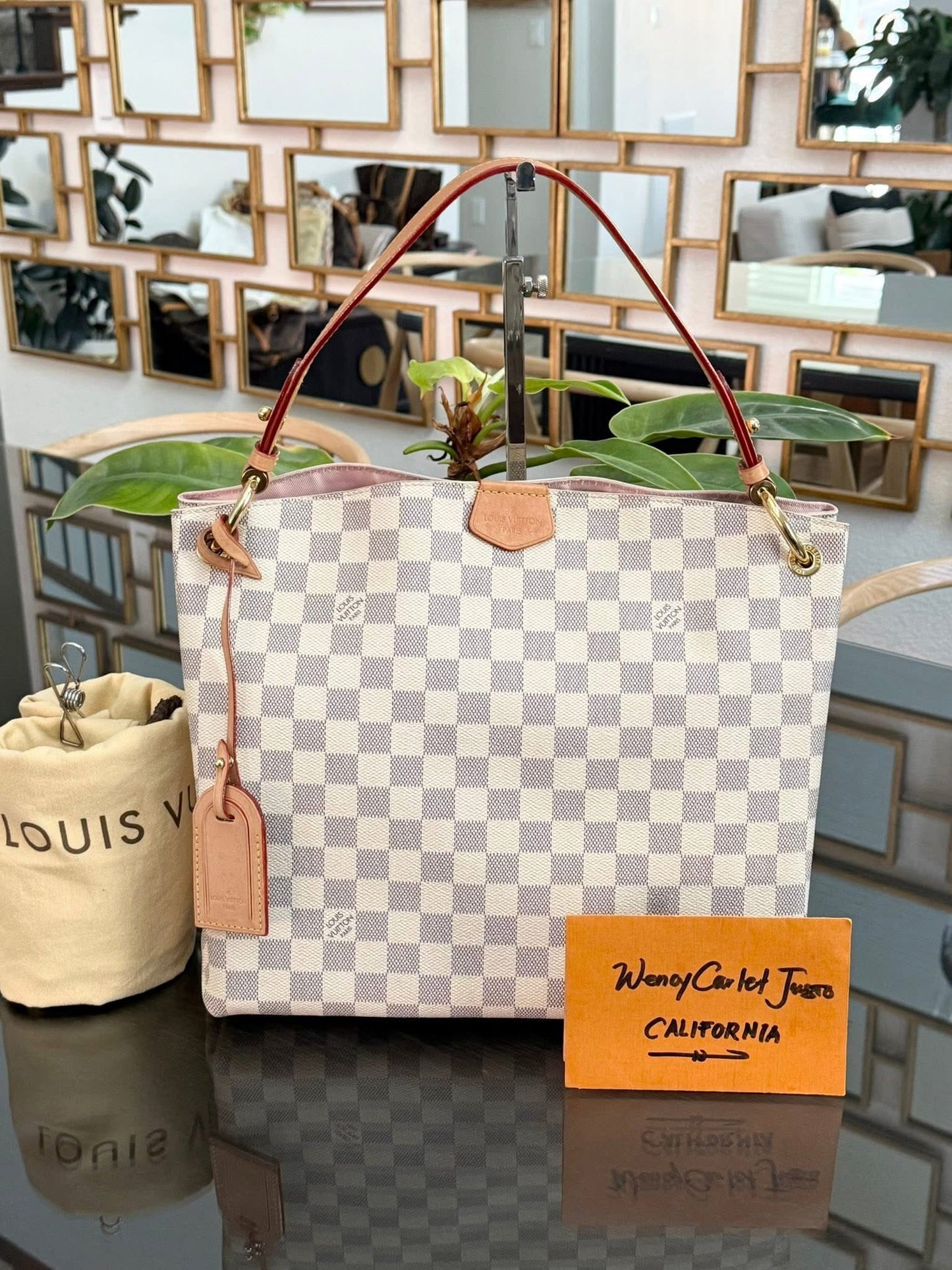 Graceful PM Azur in Rose Ballerine with Dustbag and Luggage tag 📅 Microchip and Authenticated